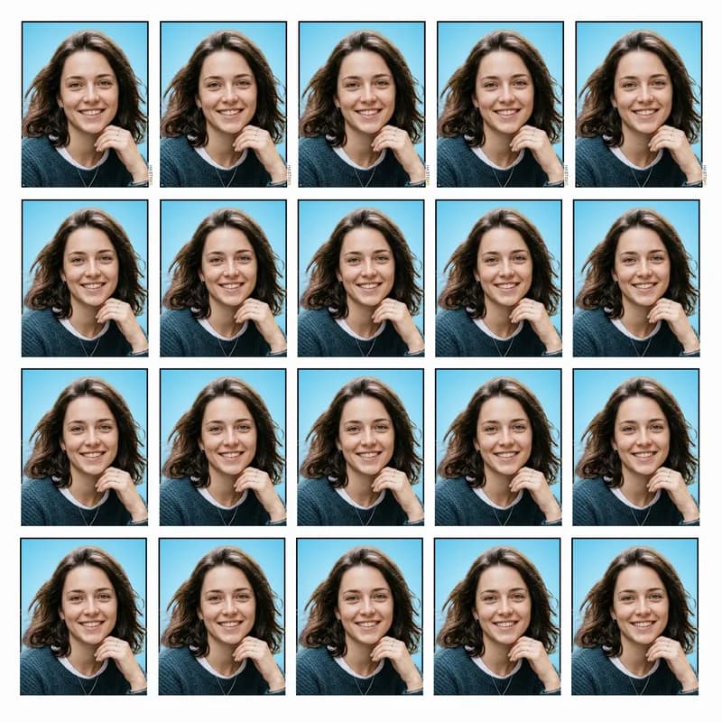Sticky Passport Photos (Pack of 9) preview