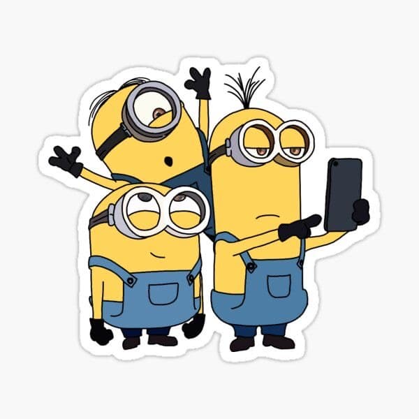 Minions sticker